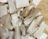 お吸い物で簡単☆松茸風味の炊き込みご飯♫作り方3写真