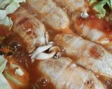 市販の物を使ってロール豚のミートソース煮作り方6写真