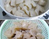 凍りこんにゃくのキムチチーズチヂミ作り方1写真