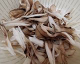 舞茸と水菜の和風パスタ作り方2写真