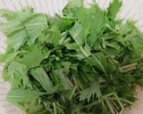 舞茸と水菜の和風パスタ作り方3写真