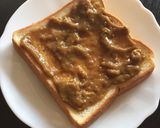 カレーチーズトースト(^^♪作り方2写真