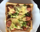 カレーチーズトースト(^^♪作り方4写真
