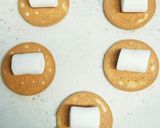 マシュマロビスケットサンド作り方1写真