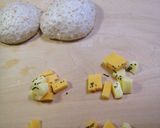 ２種のチーズ＆グラハムのさっくりブール作り方3写真