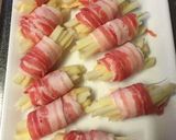 豚バラ肉のポテト巻しめじ添作り方3写真