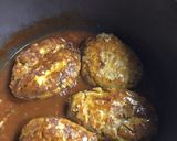 粉豆腐入り・ハンバーグ作り方16写真