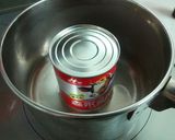 コンデンスミルク缶でミルクキャラメル☆作り方1写真