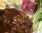 粉豆腐入り・ハンバーグ作り方17写真