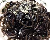 真っ黒 本格！だけど簡単！イカスミパスタ作り方10写真