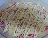 チーズたっぷり♪野菜とベーコンの重ね焼き作り方7写真