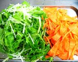 5分で完成★水菜と人参とツナの温サラダ作り方1写真