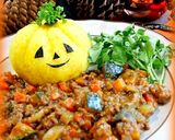 ハロウィン＊南瓜のドライカレー作り方9写真