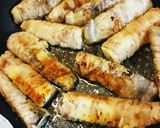 肉巻きなすの甘辛煮作り方3写真