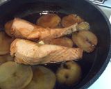 生鮭とじゃがいもの豆板醤の煮付け作り方3写真