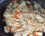 お吸い物で簡単☆松茸風味の炊き込みご飯♫作り方7写真