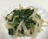 簡単‼モヤシと小松菜のナムル作り方3写真