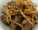 お出汁がたまらない！牛肉のしぐれ煮作り方7写真