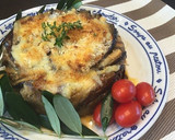 ムカサ風茄子とミートソソースの重ね焼き作り方5写真
