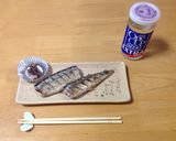 秋刀魚の塩焼き(酒のつまみ長岡風?)作り方7写真