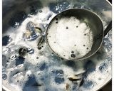 簡単!しじみ☆みそ汁☆八丁味噌ベース作り方4写真