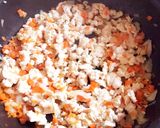 子どもご飯に☆野菜たっぷり鶏そぼろ丼作り方3写真