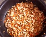 子どもご飯に☆野菜たっぷり鶏そぼろ丼作り方5写真