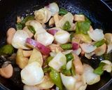 野菜の和洋炒め（ゆりね入り♪）作り方3写真