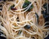 わかめの和風パスタ作り方6写真