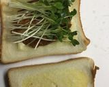 粉豆腐入りハンバーグのサンドイッチ作り方4写真