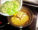 椎茸万歳♪にら玉味噌汁作り方3写真