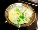 椎茸万歳♪にら玉味噌汁作り方4写真