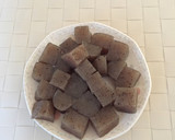 厚揚げとこんにゃくで豚ひき肉のそぼろ煮作り方3写真
