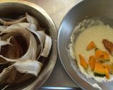 牛蒡と南瓜のかき揚げうどん♪ハロウィン作り方1写真