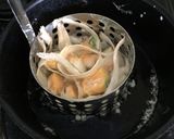 牛蒡と南瓜のかき揚げうどん♪ハロウィン作り方2写真