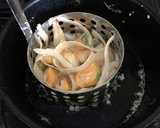 牛蒡と南瓜のかき揚げうどん♪ハロウィン作り方2写真