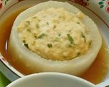 巨大大根のしみしみ肉詰め作り方7写真