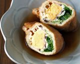 じゅわっ♪うまっ！野菜入り巾着玉子作り方7写真