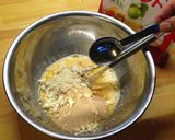 低糖質　おからで　大人の抹茶ケーキ　作り方3写真
