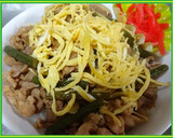 超簡単! 焼肉のタレで豚肉丼・錦糸卵作り方16写真