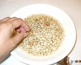 むくみに漢方のはと麦粥♪松の実くるみ入り作り方5写真