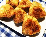 子供も大好き♡チーズ入り焼きおにぎり♡作り方7写真