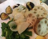 10/5スマスマ★黒酢酢豚の根菜バーグ作り方14写真