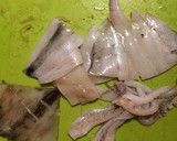 めんつゆで簡単！！いかと里芋の煮付け作り方1写真