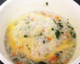 離乳食✨鮭と卵の雑炊作り方4写真