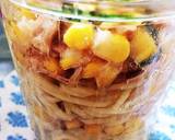 ドレッシングdeツナコーンの大葉パスタ作り方4写真