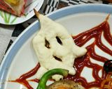 【ハロウィン】パーティープレート作り方1写真