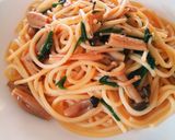 レンジで簡単★和風パスタ作り方5写真