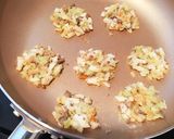 離乳食 後期 鶏レバー入りうどん焼き作り方3写真