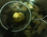 あごだしで！舞茸とお麩とワカメの味噌汁作り方3写真
